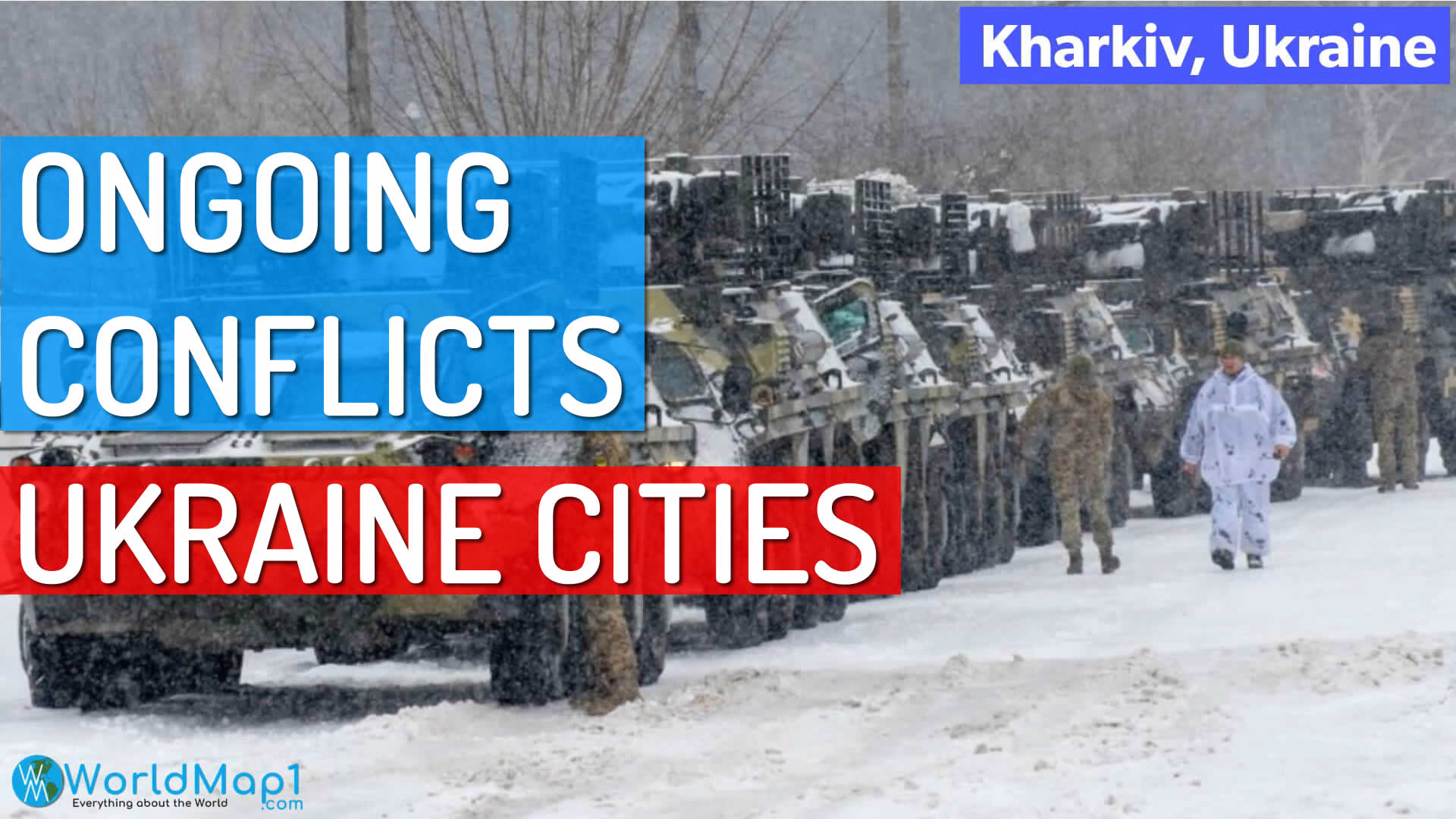 Ongoing Conflicts Ukraine Cities